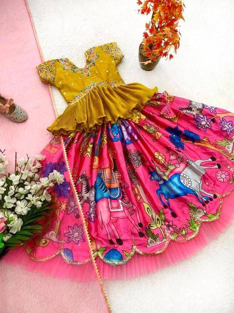 PRESERNTING NEW DESIGNER KEDIYA STYLE Chinon Bulk kids clothing Mumbai